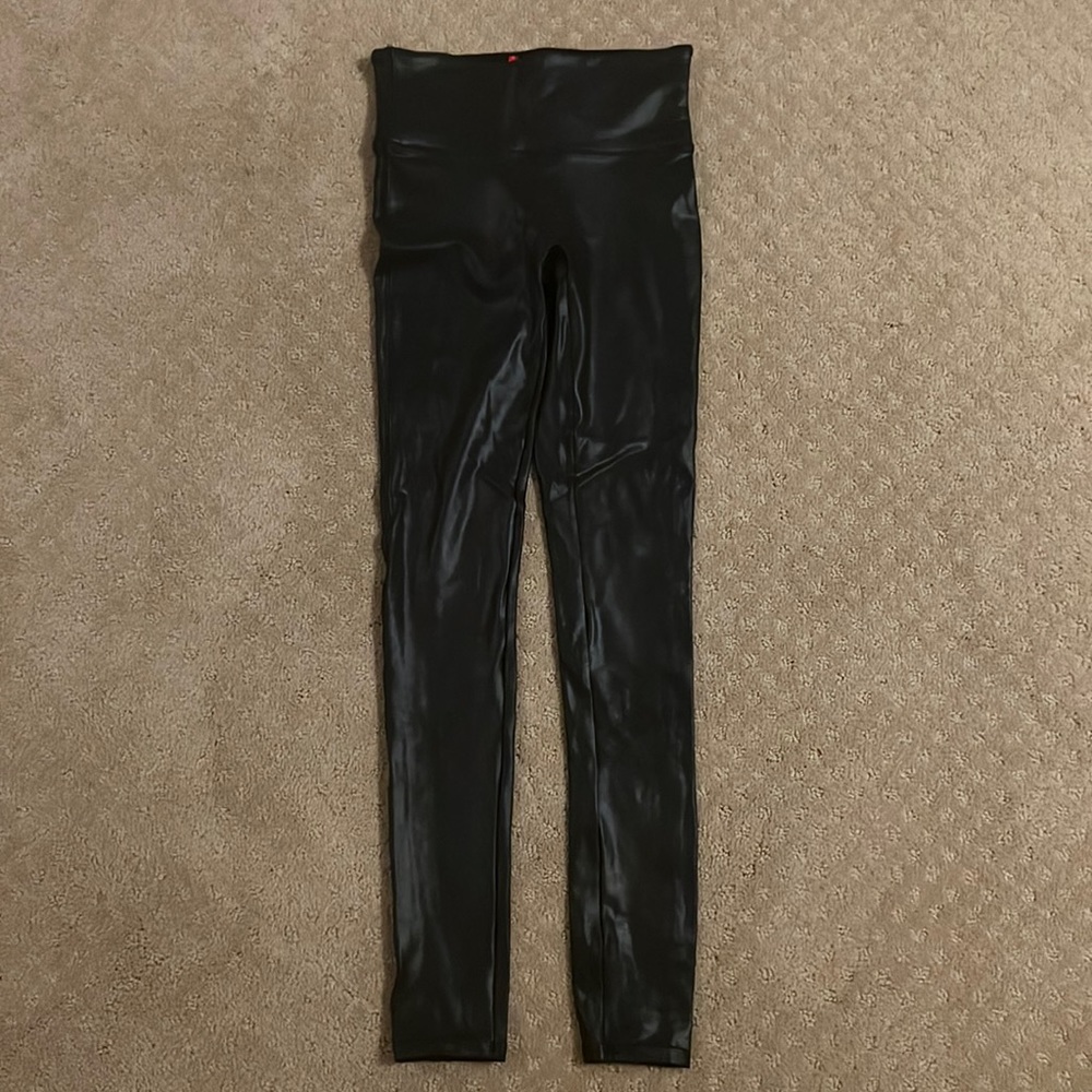 Spanx Faux Leather Leggings
